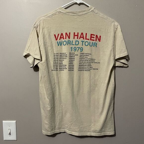 Van Halen 1979 world tour t-shirt - Picture 4 of 5